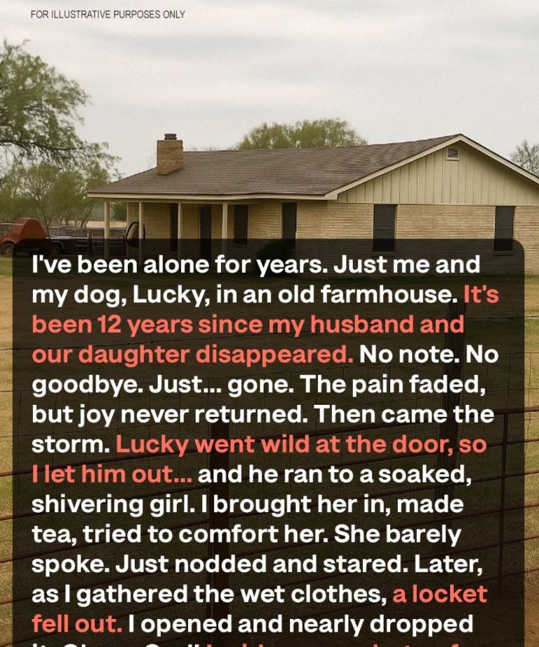 I Helped a Homeless Girl from the Storm—Then She Gave Me a Locket I Thought Was Gone Forever