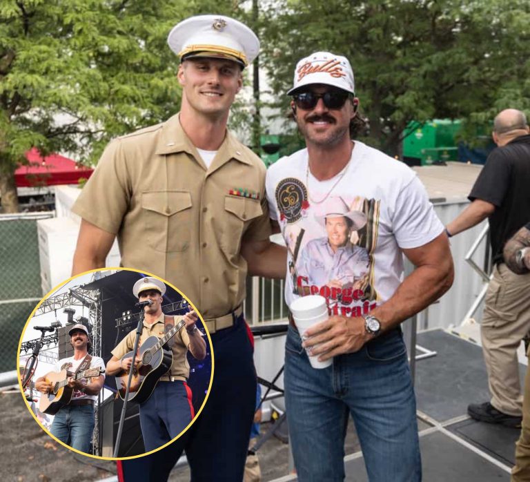 A U.S. Marine just stunned thousands by out-singing Riley Green live onstage, and the video has already gone viral worldwide.