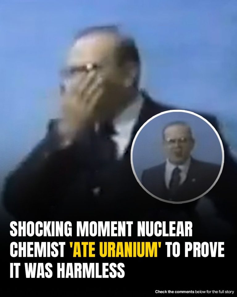 Scientist Eats Uranium On Live Tv To Prove It’s ‘Harmless’—Audience Shocked