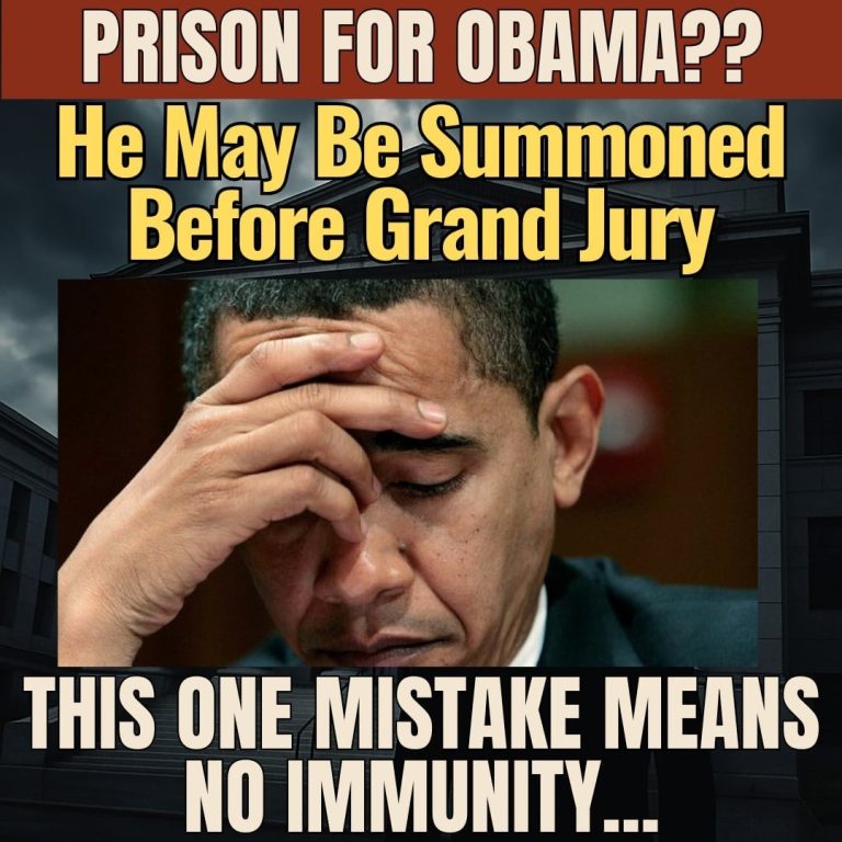 OBAMA TRAPPED – Now HE Could Face a Grand Jury Over….