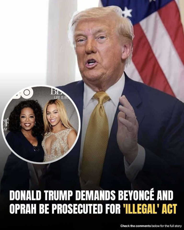 Donald Trump accuses Beyonce and Oprah of accepting illegal political payments