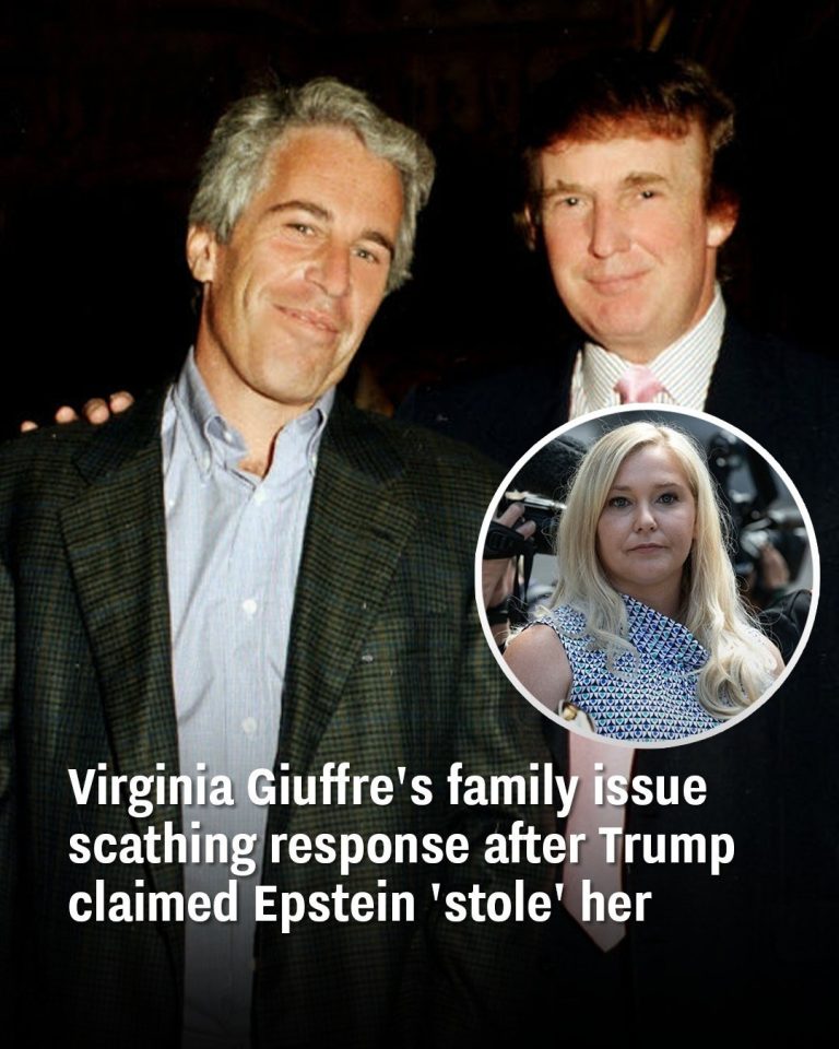 Virginia Giuffre’s family issue scathing response after Trump claimed Epstein ‘stole’ her
