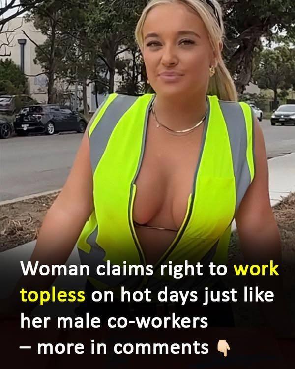 Why this female worker wants to ditch her shirt.
