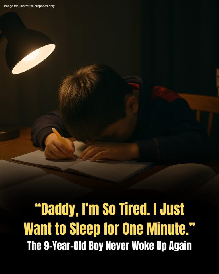 9-Year-Old Boy Whispered “Daddy, I’m so tired!” and Didn’t Wake Up Again