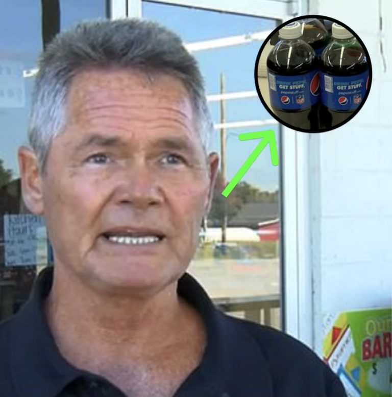 Store Owner Stops Selling Pepsi Bottles After Noticing New Logo On Them