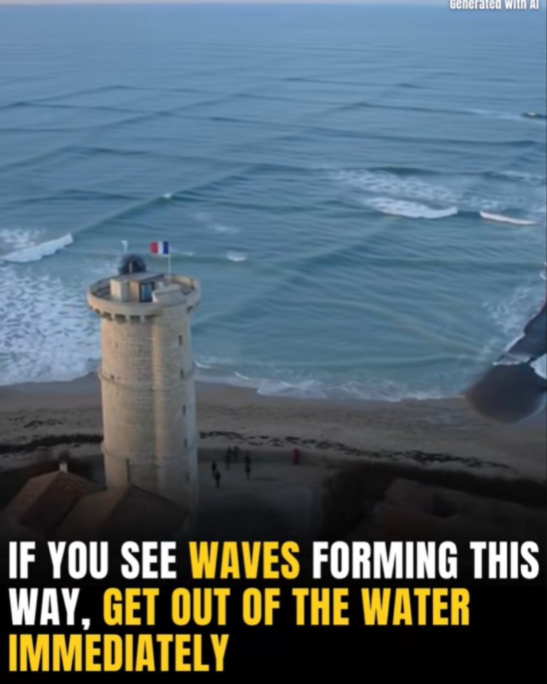 If You See Square Waves Forming In The Ocean, Get Out Of The Water Immediately