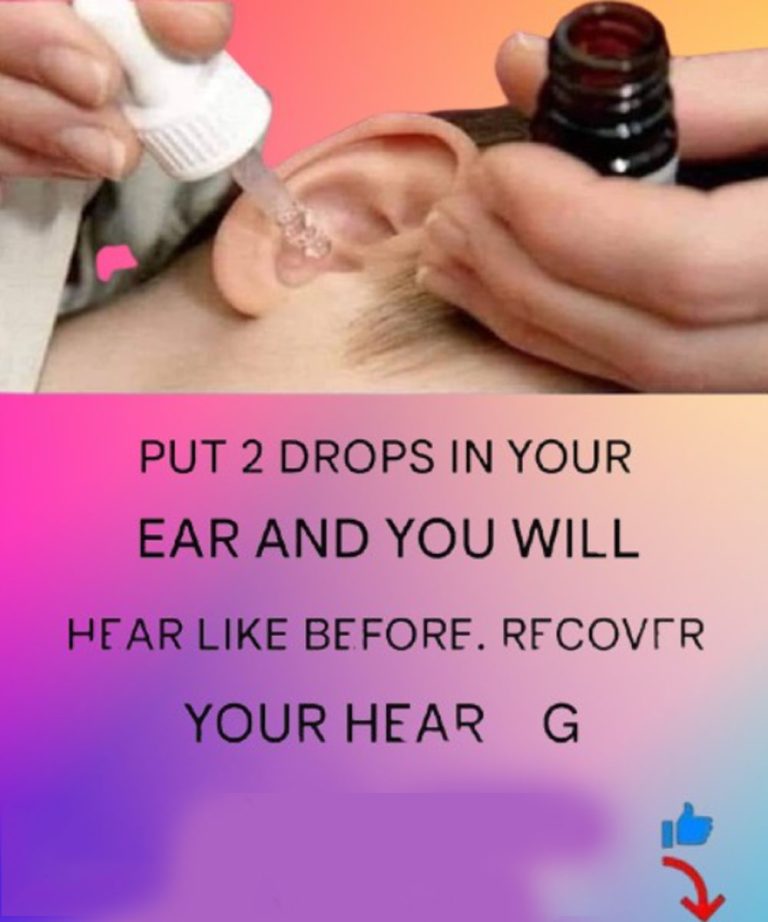 Just by putting 4 drops in your ear you will notice results!