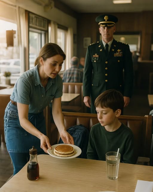 She Gave Him Pancakes Every Morning with No Questions Asked, Then One Day, Military SUVs Surrounded the Diner