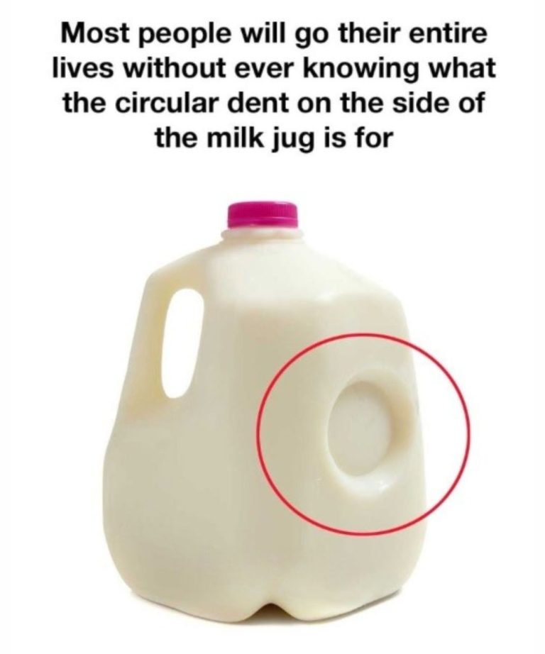 What the Circular Dent Is For: A Small Feature with Big Benefits