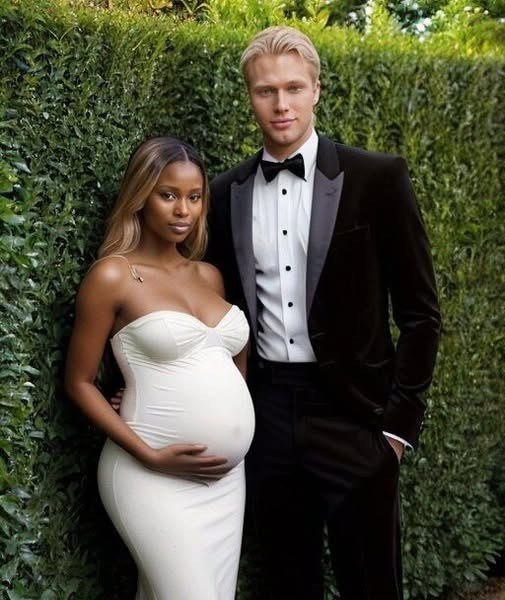 The dark-skinned model got married to a blue-eyed blonde: Now they have incredibly beautiful children