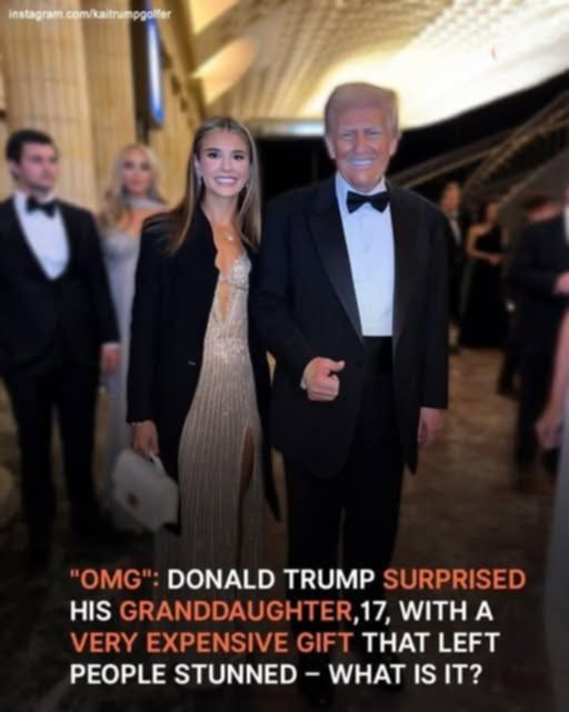 Donald Trump Reveals the Pricey Gift He Gave His Granddaughter as a Surprise