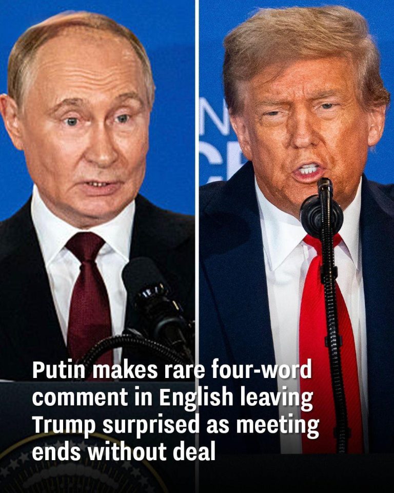 Trump Left Speechless by Putin’s Rare English Statement as Summit Collapses