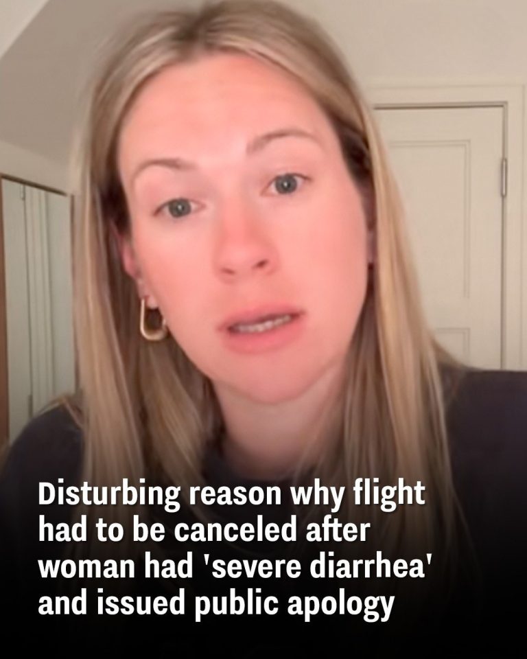Disturbing reason why flight had to be canceled after woman had ‘severe diarrhea’ and issued public apology