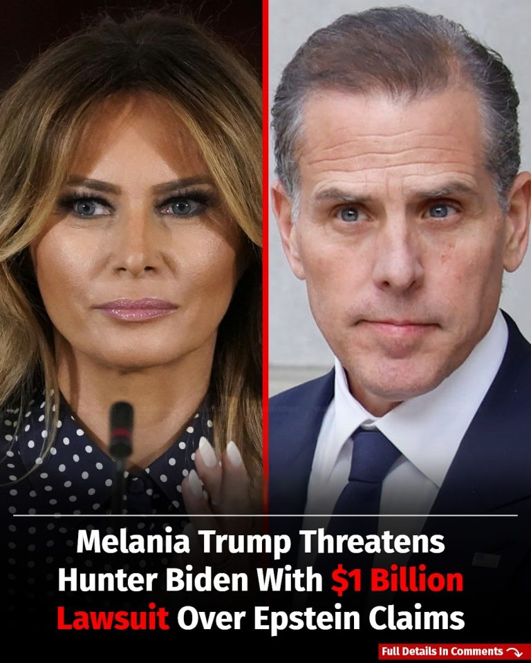 Melania Trump threatens Hunter Biden with $1 billion lawsuit over Epstein claims