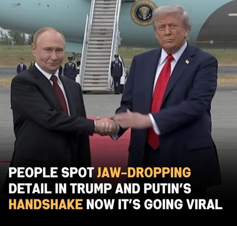 Trump and Putin’s Handshake Goes Viral After People Notice Jaw-Dropping Detail