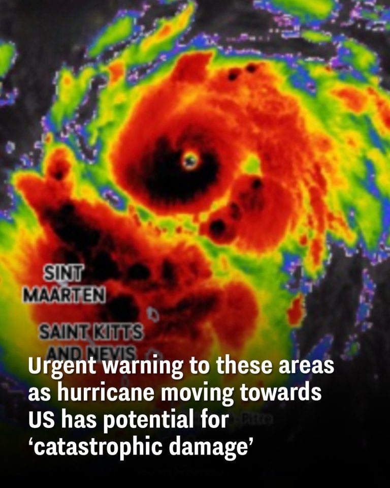 Urgent warning to these areas as hurricane moving towards US has potential for ‘catastrophic damage’