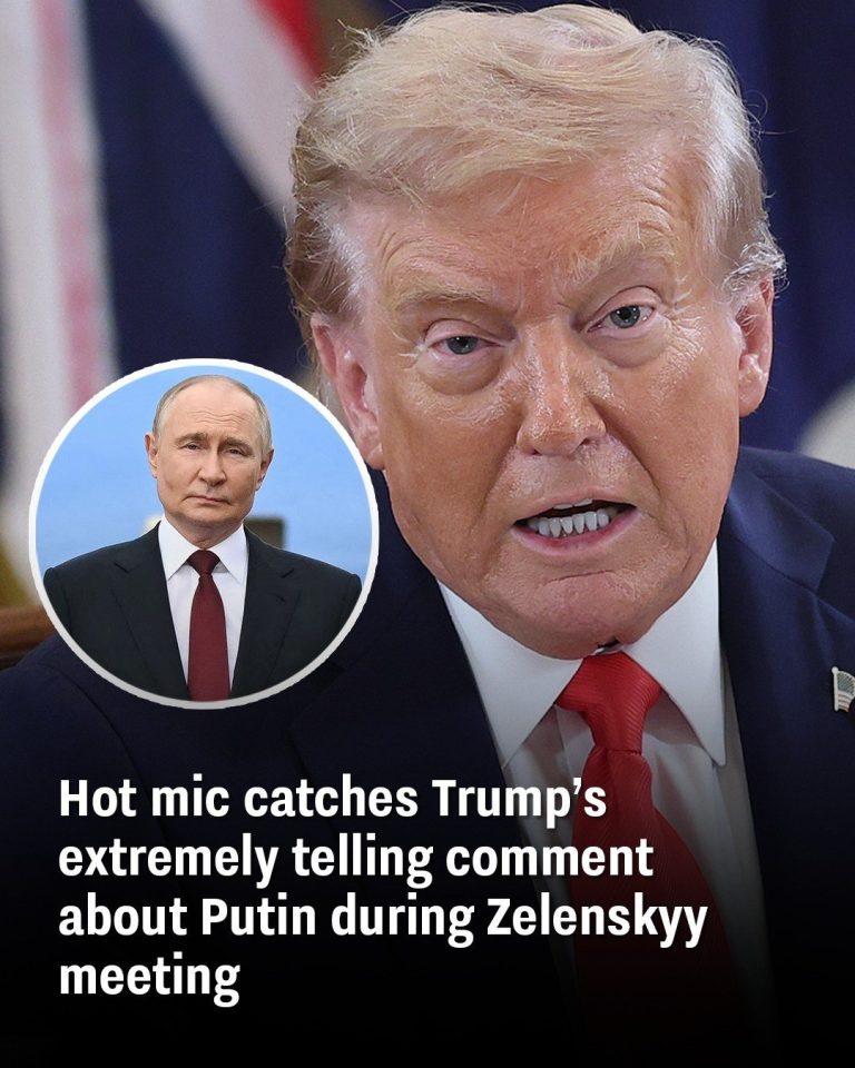 Hot mic catches Trump’s extremely telling comment about Putin during Zelenskyy meeting