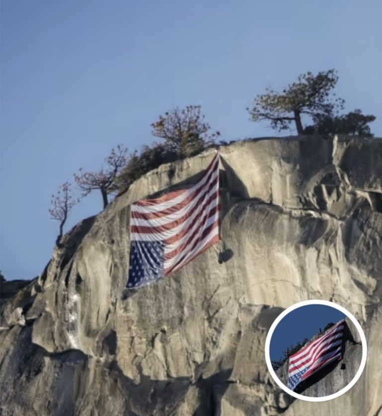 Upside-Down American Flag At Yosemite National Park Turns Heads