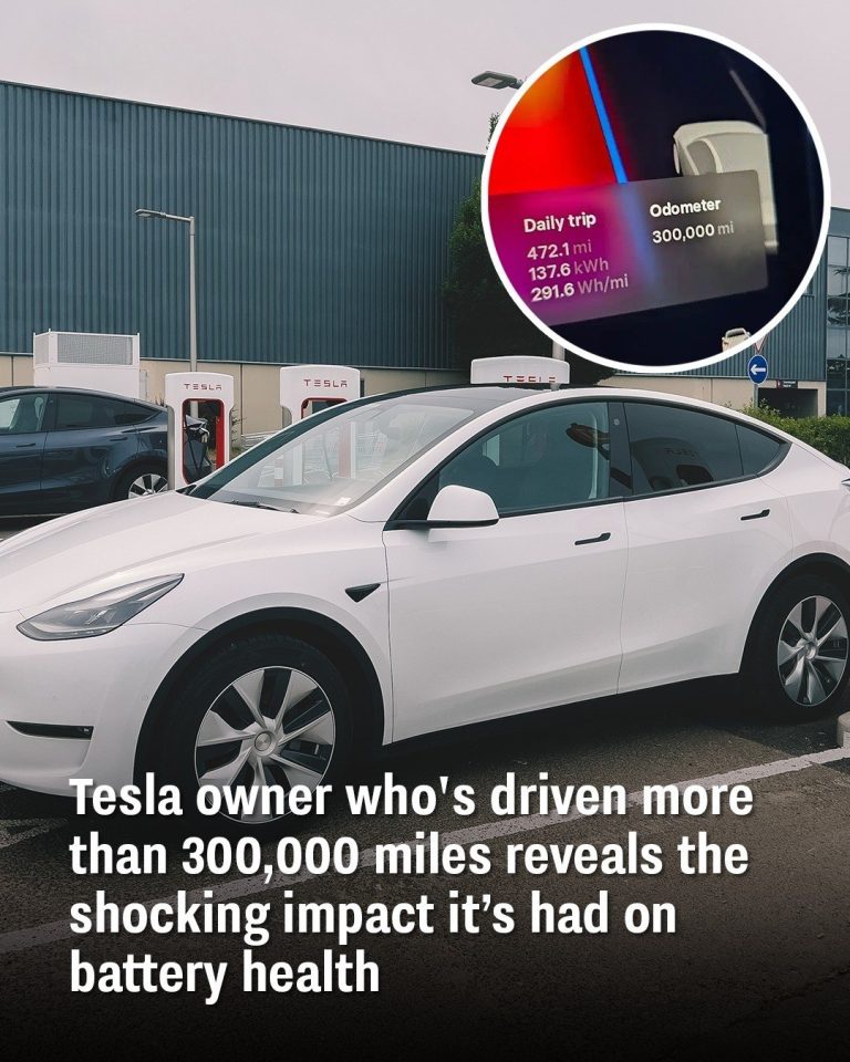 Tesla owner who’s driven more than 300,000 miles reveals the shocking impact it’s had on battery health