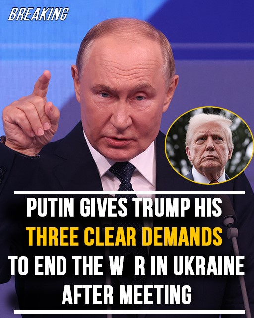 Putin lays out three specific conditions for Trump to end the Ukraine conflict