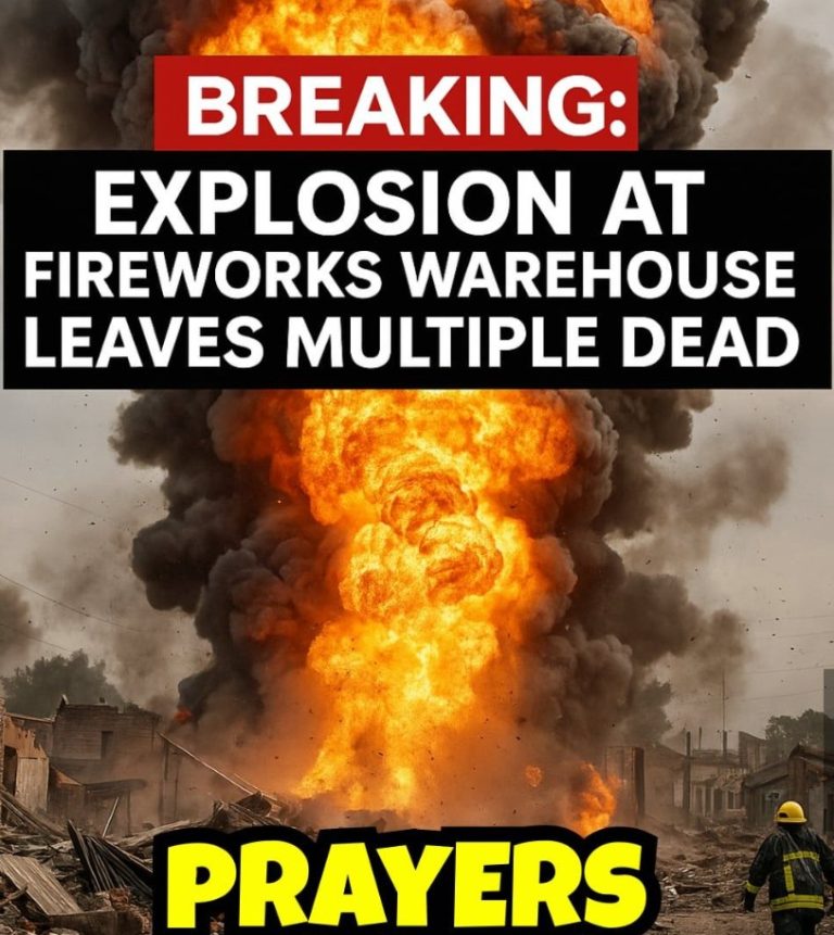 BREAKING: Explosion at Fireworks Warehouse Leaves Multiple Dead