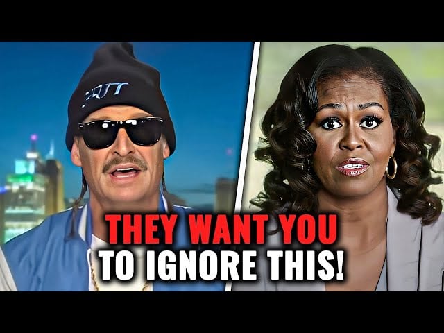 Viral Sensation: Kid Rock’s Daring Message to Michelle Obama Ignites Nationwide Debate.