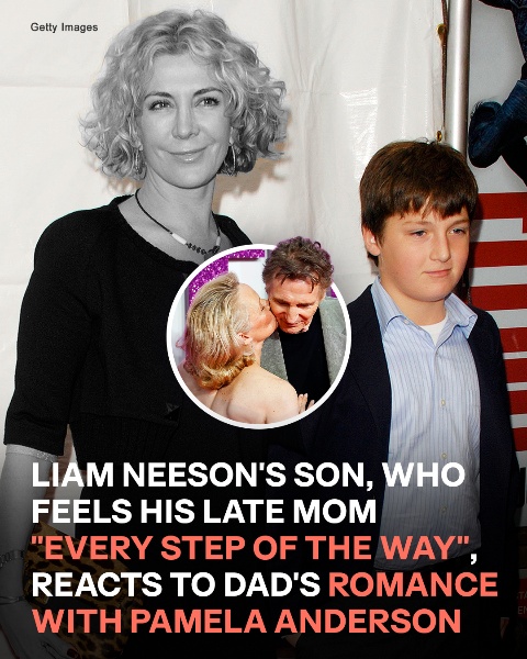 Daniel, Liam Neeson’s son, reacts to his father’s rumored romance with Pamela Anderson