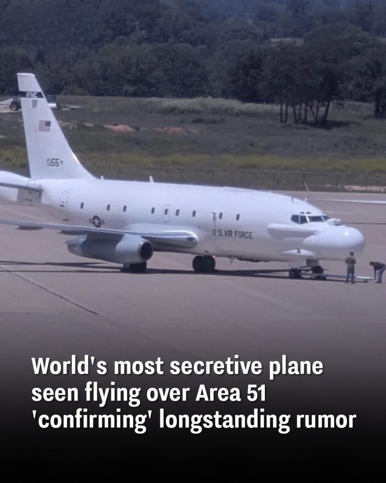 World’s most secretive plane seen flying over Area 51 ‘confirming’ longstanding rumor