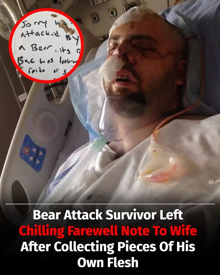 Bear Attack Survivor Left Chilling Farewell Note To Wife After Collecting Pieces Of His Own Flesh