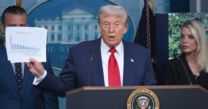 Calls for Trump’s impeachment after “evil” announcement about police rights