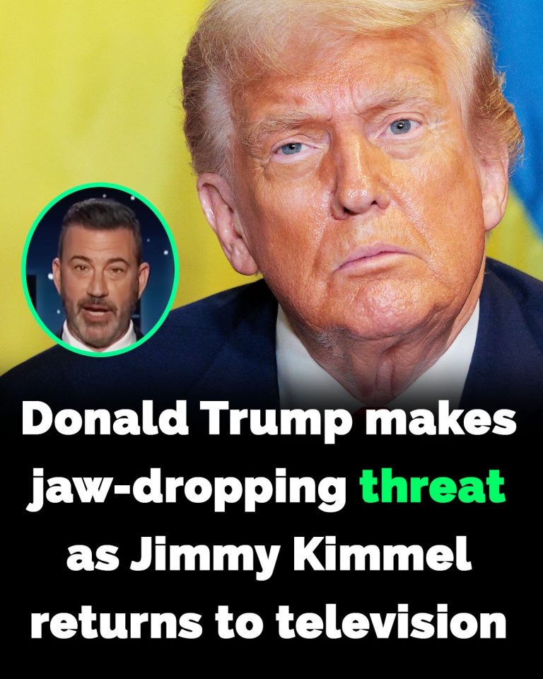 Donald Trump makes threat after Jimmy Kimmel returns to television