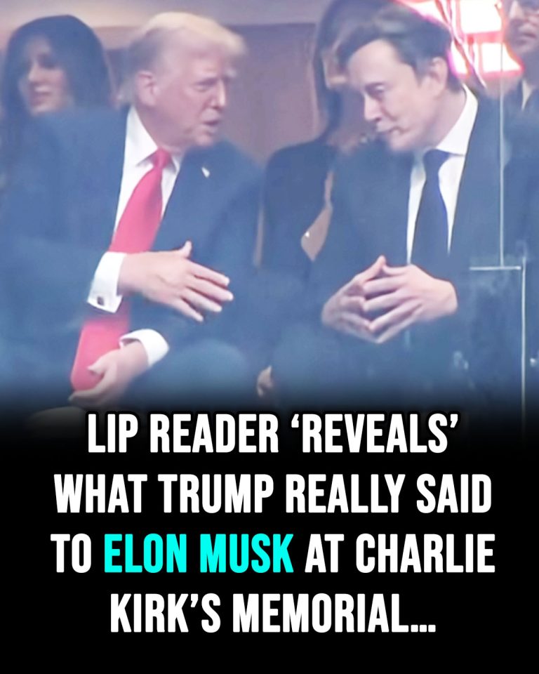 What Donald Trump told Elon Musk at Charlie Kirk’s memorial service