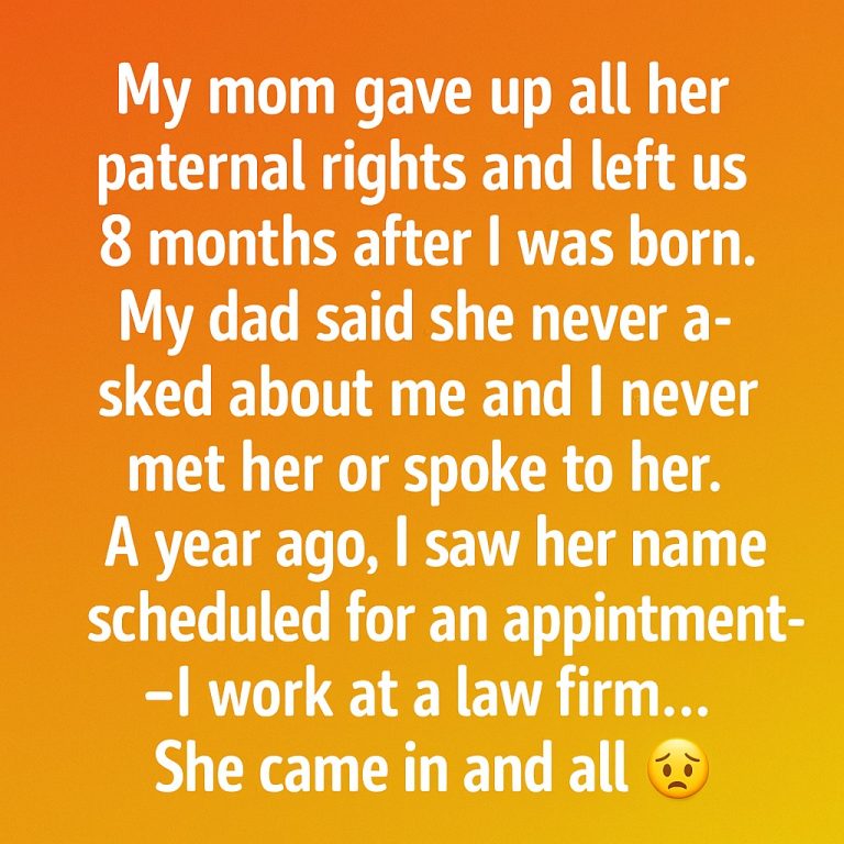 She Left When I Was a Baby — Years Later, She Walked Into My Office