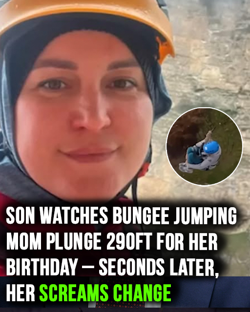 Bungee jumping mom plummets 290 feet to her death with son watching