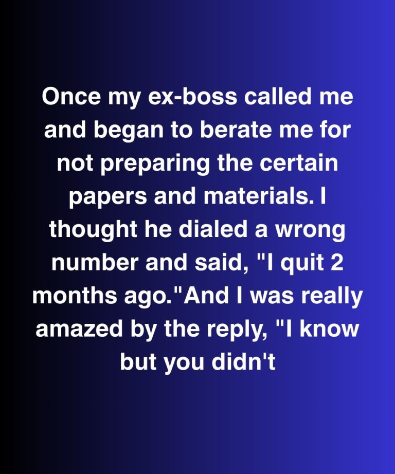 My Ex-Boss Said I Never Resigned—Until I Found Out Why He Needed Me “Employed”