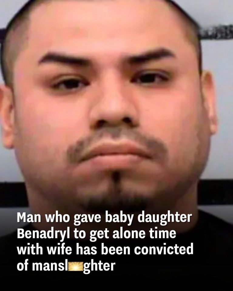 Man who gave baby daughter Benadryl to get alone time with wife has been convicted of manslaughter