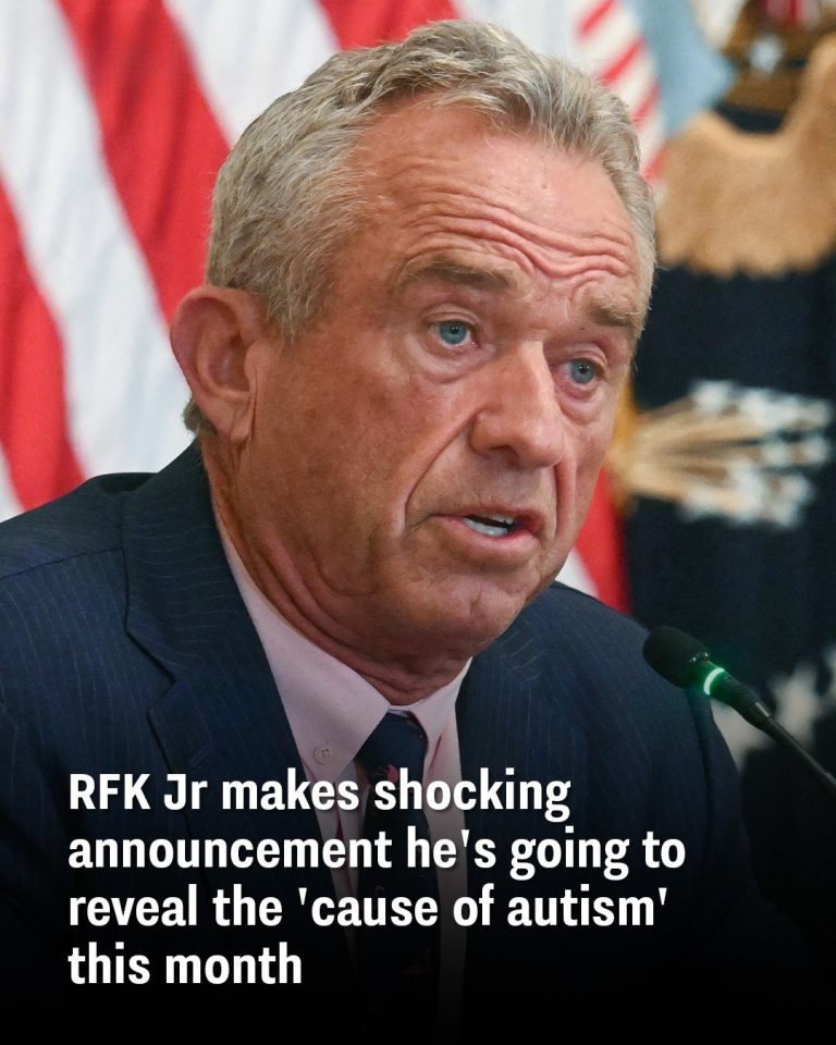 RFK Jr makes shocking announcement he’s going to reveal the ’cause of autism’ this month
