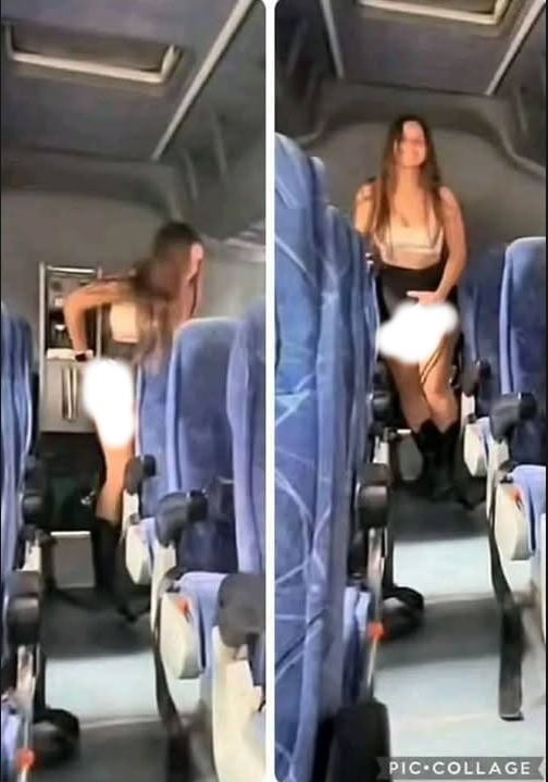 This girl was caught in mid-flight having rela… See More