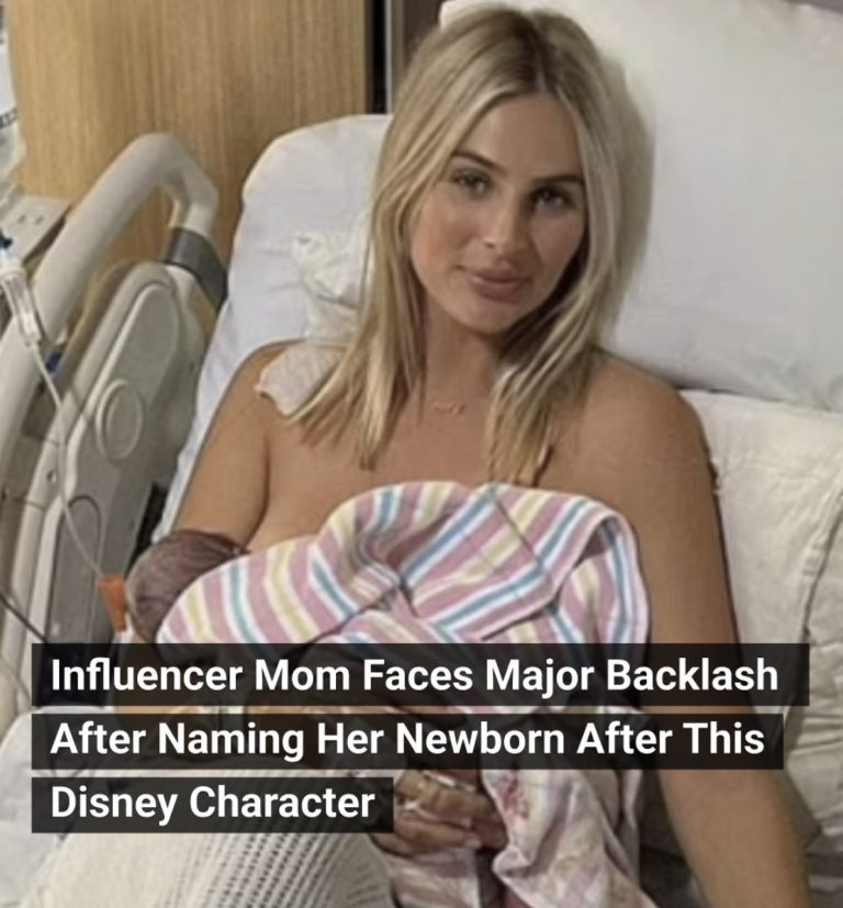 Influencer Mom Faces Major Backlash After Naming Her Newborn After This Disney Character