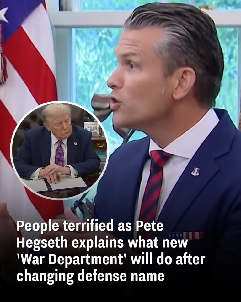 People terrified as Pete Hegseth explains what new ‘War Department’ will do after changing defense name