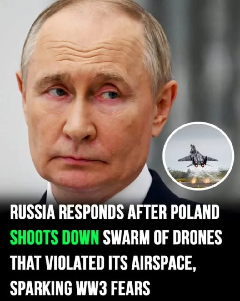 Russia’s response after Poland shoots down swarm of drones that violated its airspace