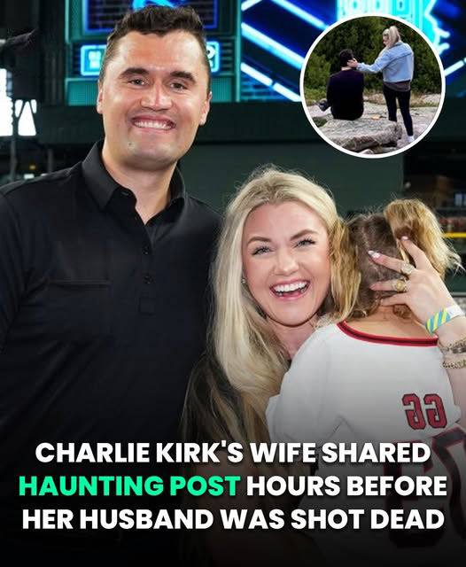 CHARLIE KIRK’S WIFE SHARES PSALM HOURS BEFORE HIS DEATH