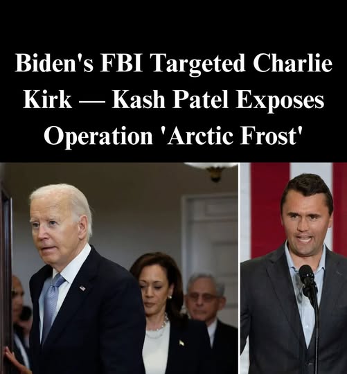 ‘Arctic Frost’: Biden FBI Investigated Charlie Kirk’s TPUSA, Republican Groups