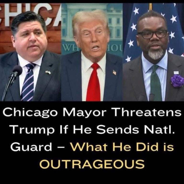 Chicago Mayor Says City Will ‘Rise Up’ If Trump Sends Natl. Guard