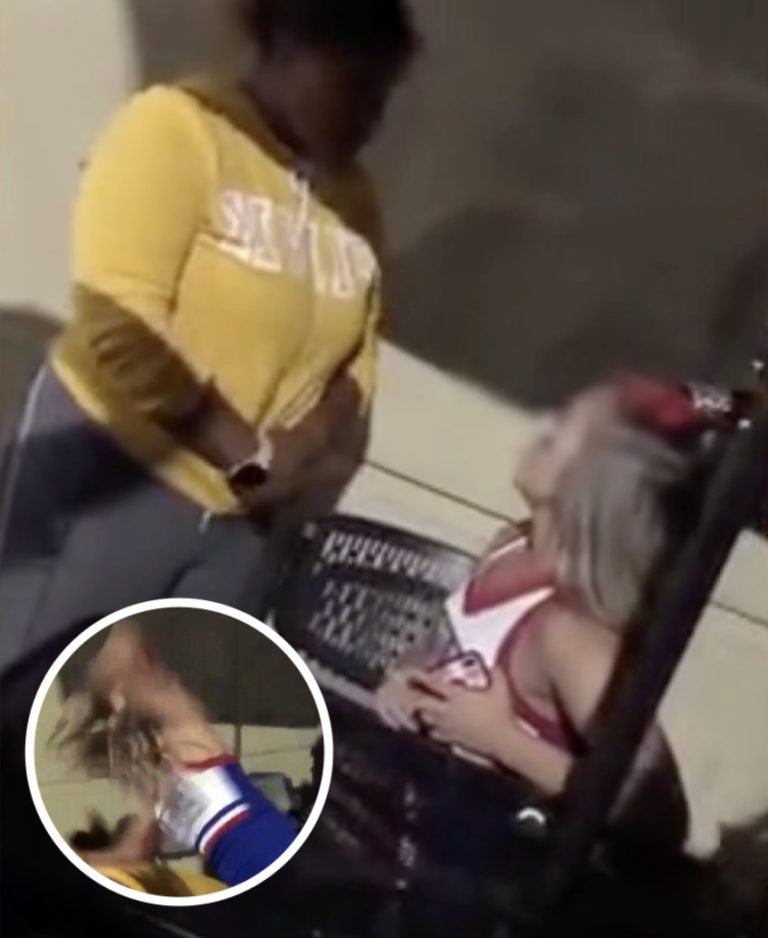 Bully Suckerpunches Cheerleader Who Doesn’t Want To Fight, Gets Instant Dose Of Karma
