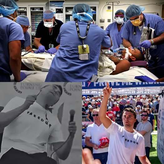 H0CKING FOOTAGE: A doctor on the emergency team has just released the final video of Charlie Kirk, capturing the moment that left everyone shocked and in disbelief. What happened in his last few seconds left the whole country holding its breath…