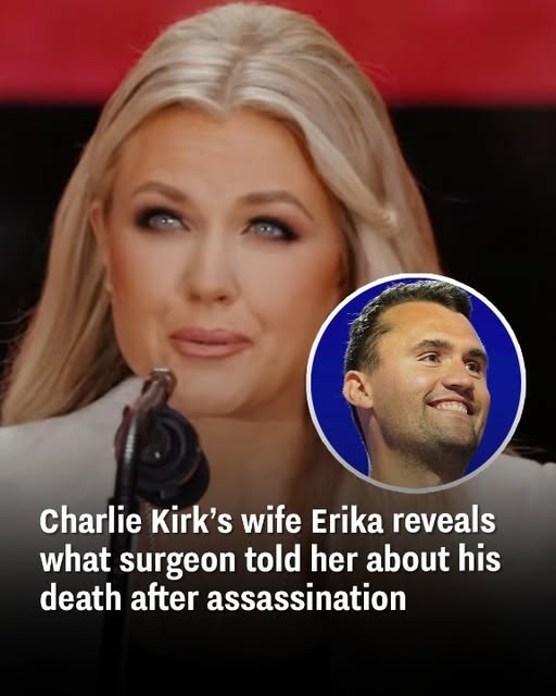 Erika Kirk Recalls the Surgeon’s Devastating Message Following Charlie Kirk’s Assassination