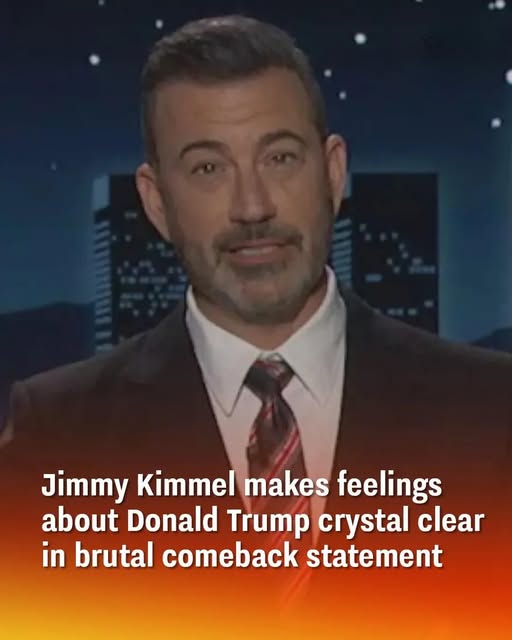 Jimmy Kimmel Opens Up About Donald Trump in Powerful Return Speech