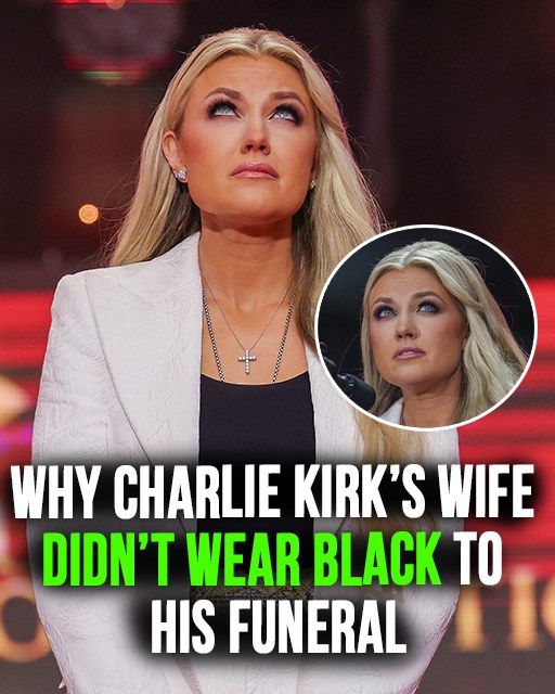 The real reason Erika Kirk didn’t wear black to Charlie’s funeral