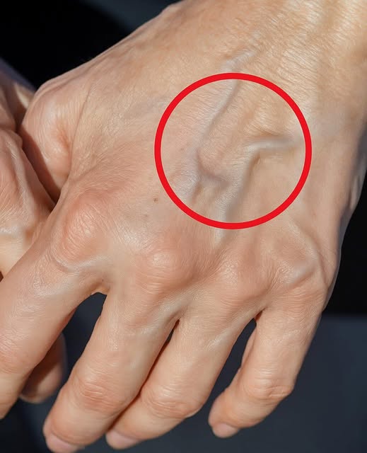 Why are your veins suddenly bulging and visible?